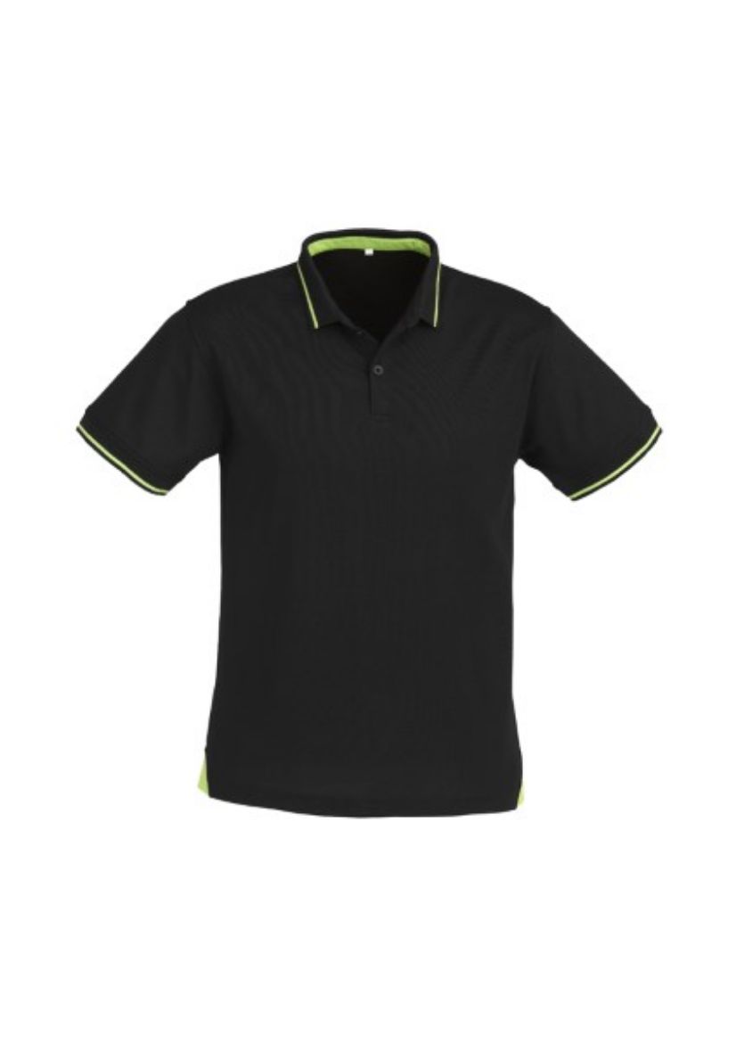 Picture of Biz Collection Mens Jet Polo Shirt 50% Cotton 50% BizCool Polyester Pique Knit